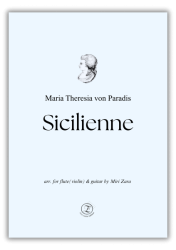 Maria Theresia von Paradis - Sicilienne / Fl+G