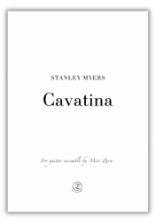 Stanley Myers - Cavatina / for guitar ensemble